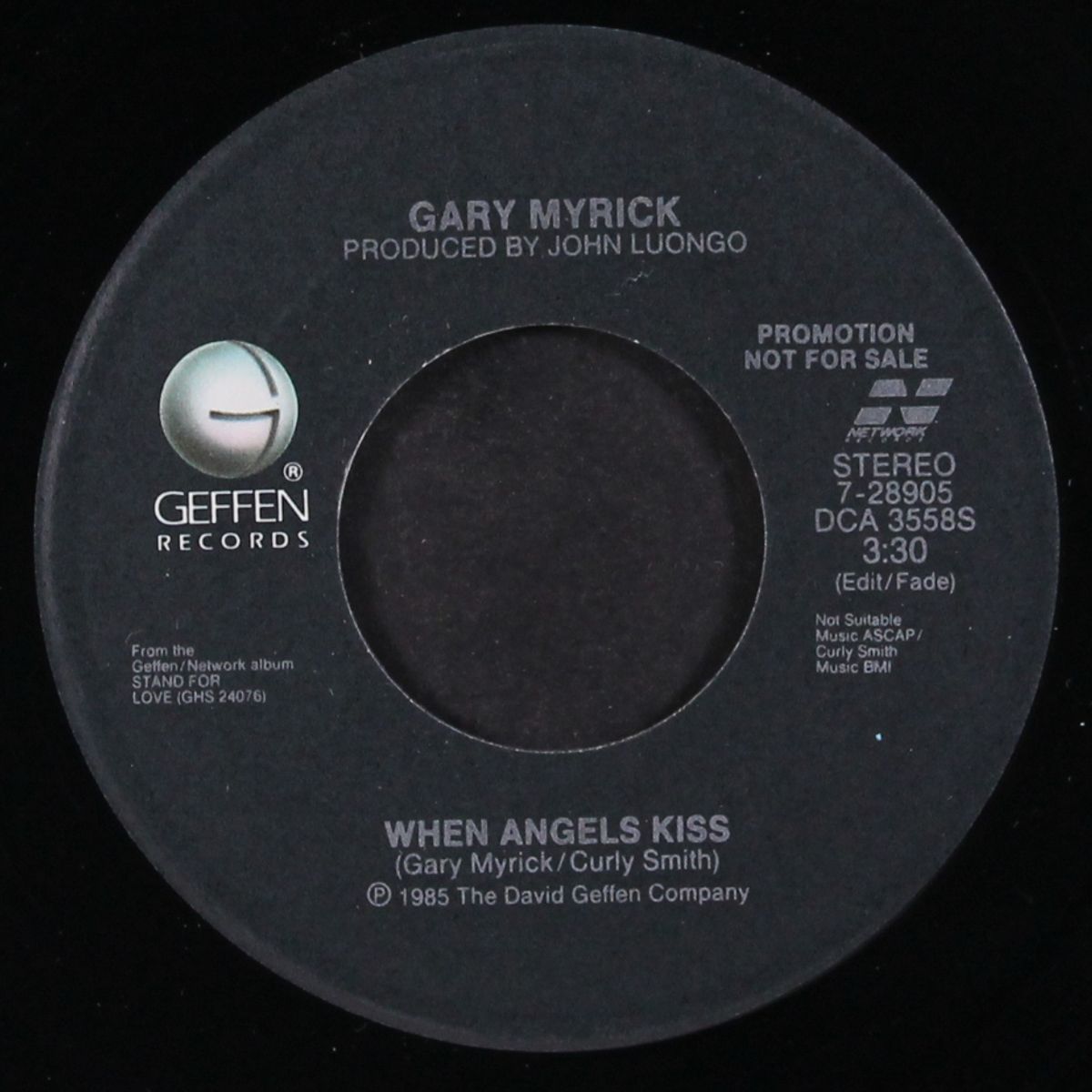 when angels kiss / same by GARY MYRICK