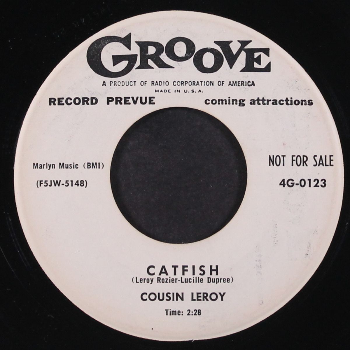 catfish / goin' back home by COUSIN LEROY