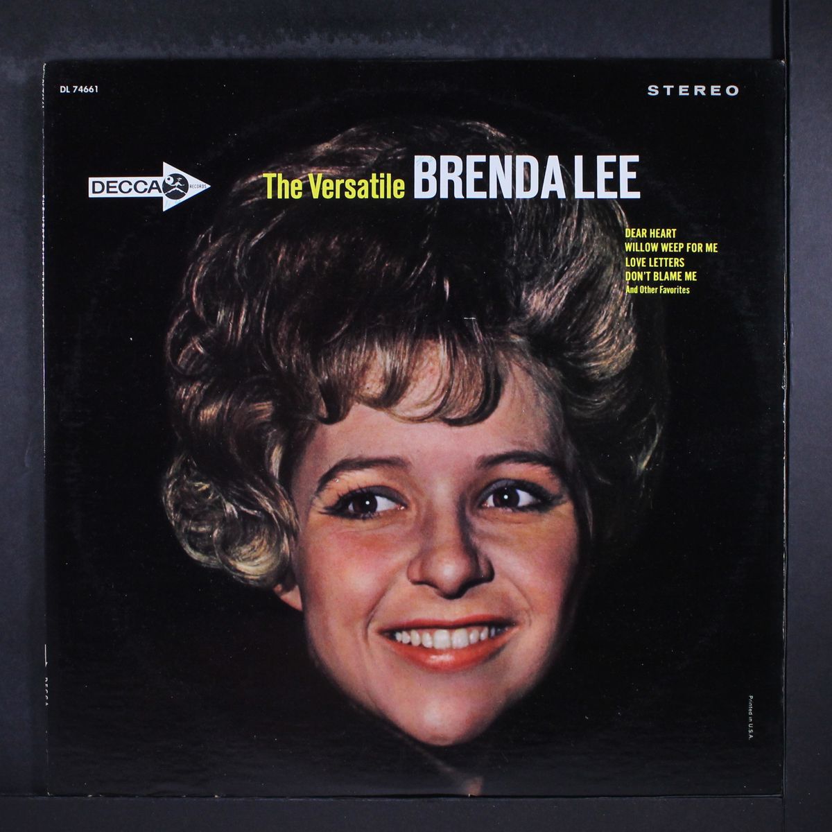 the versatile brenda lee by BRENDA LEE
