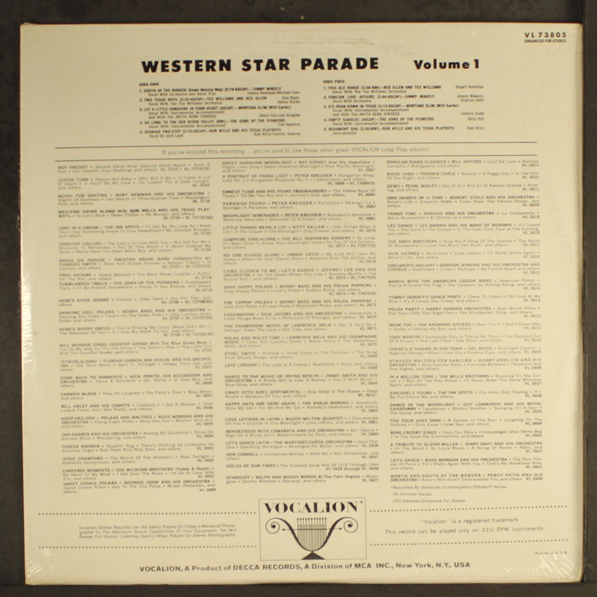 western star parade vol. 1 by VARIOUS
