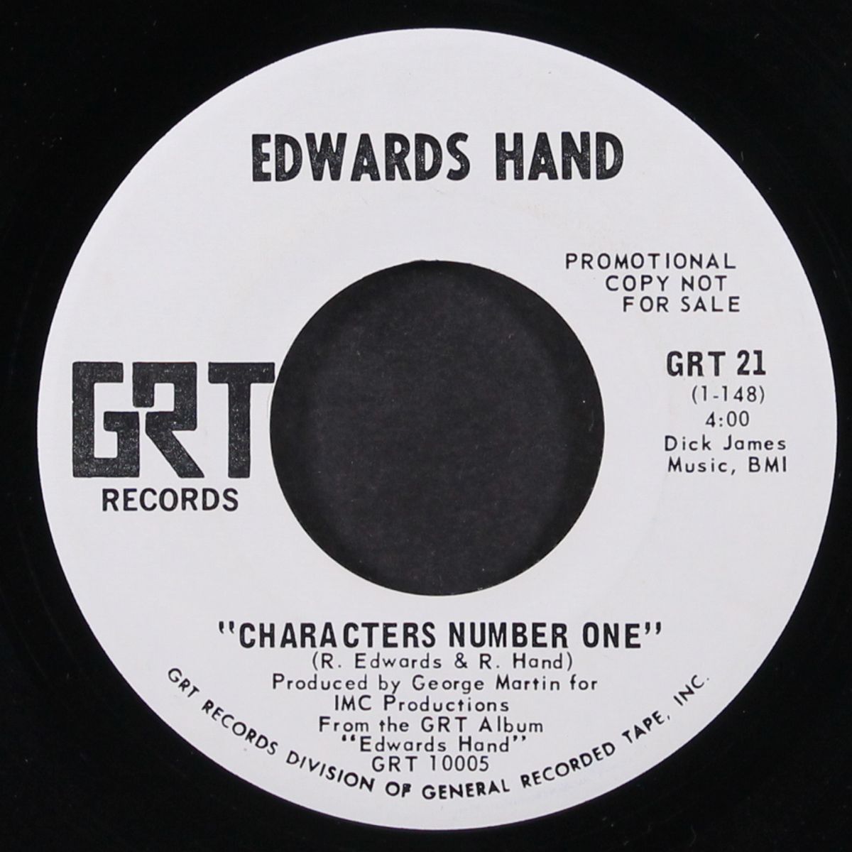 sing along with the singer / characters number one by EDWARDS HAND