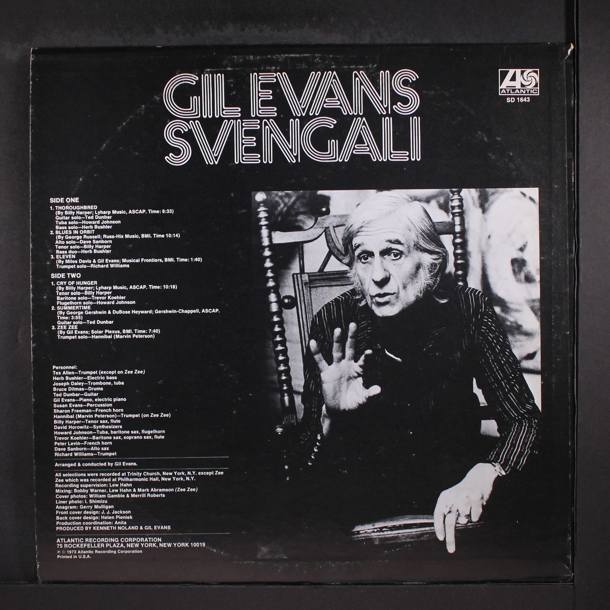 svengali by GIL EVANS