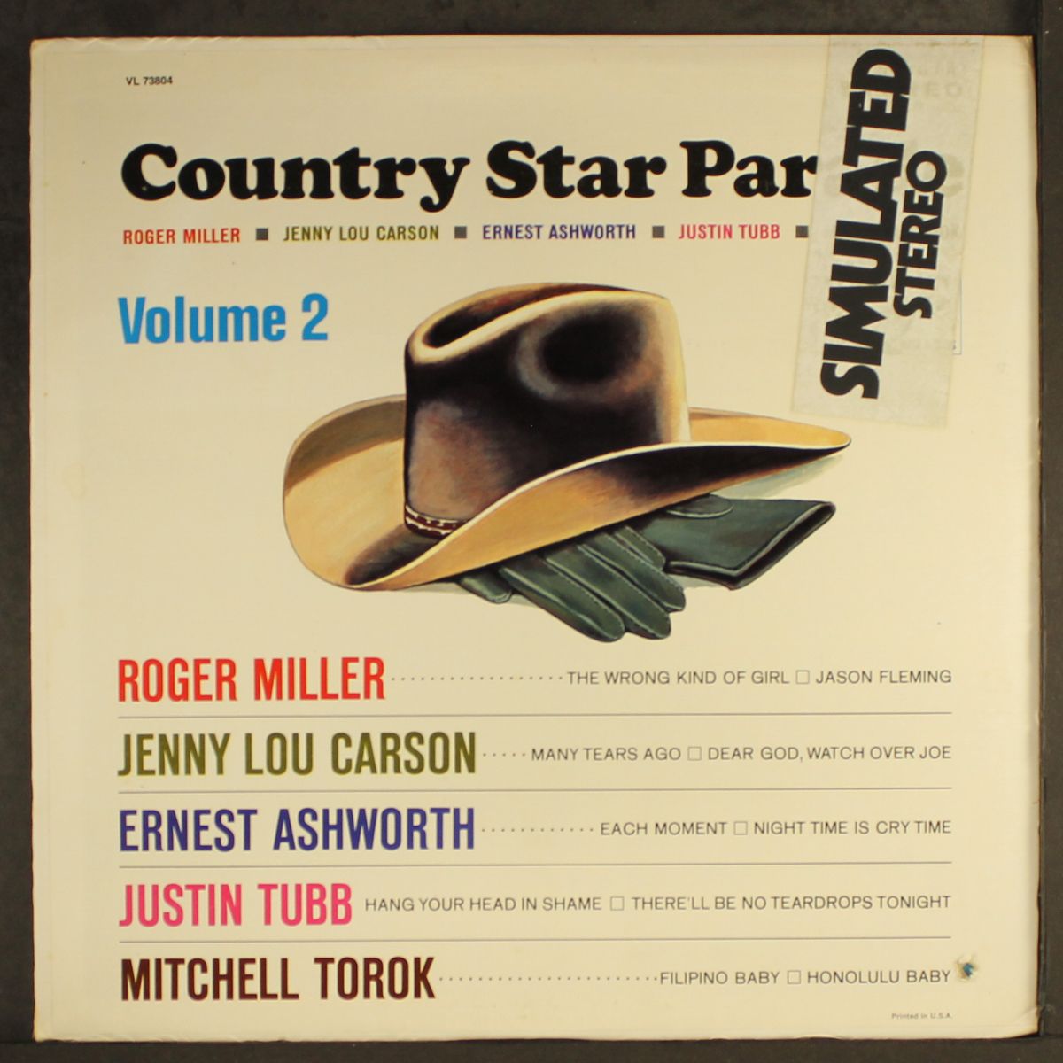 country star parade, vol. 2 by VARIOUS