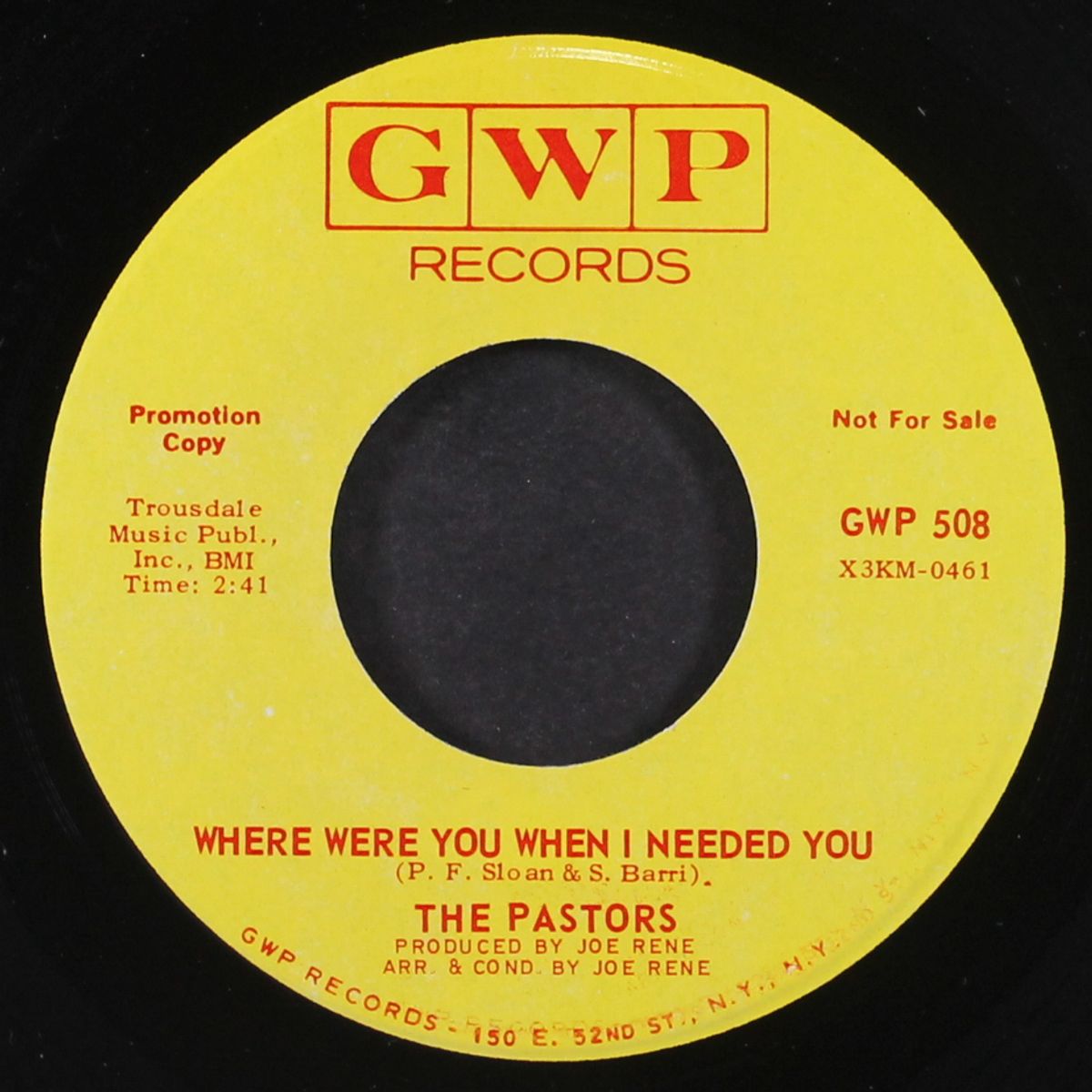where were you when i needed you / heather by PASTORS