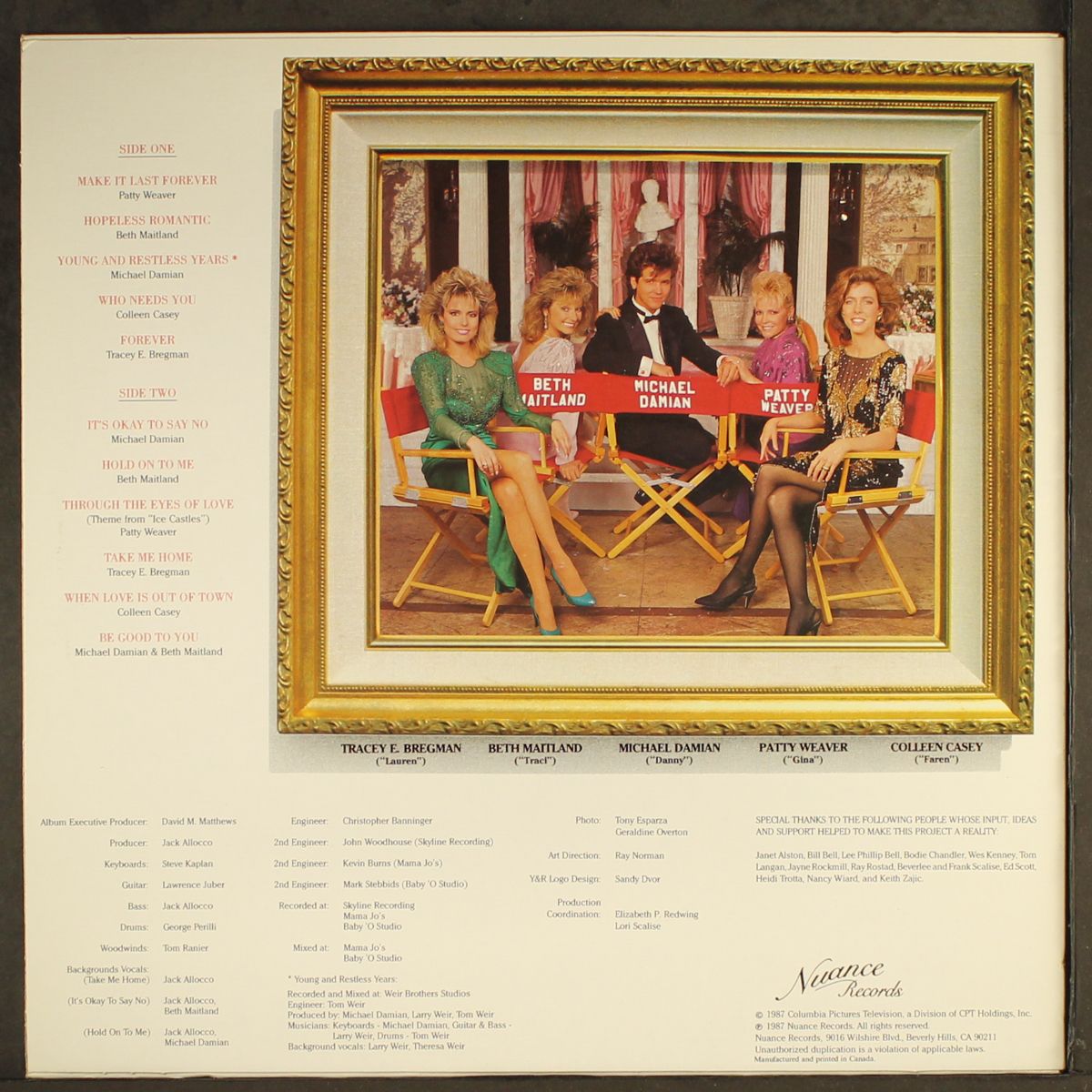young and the restless 1987 by VARIOUS