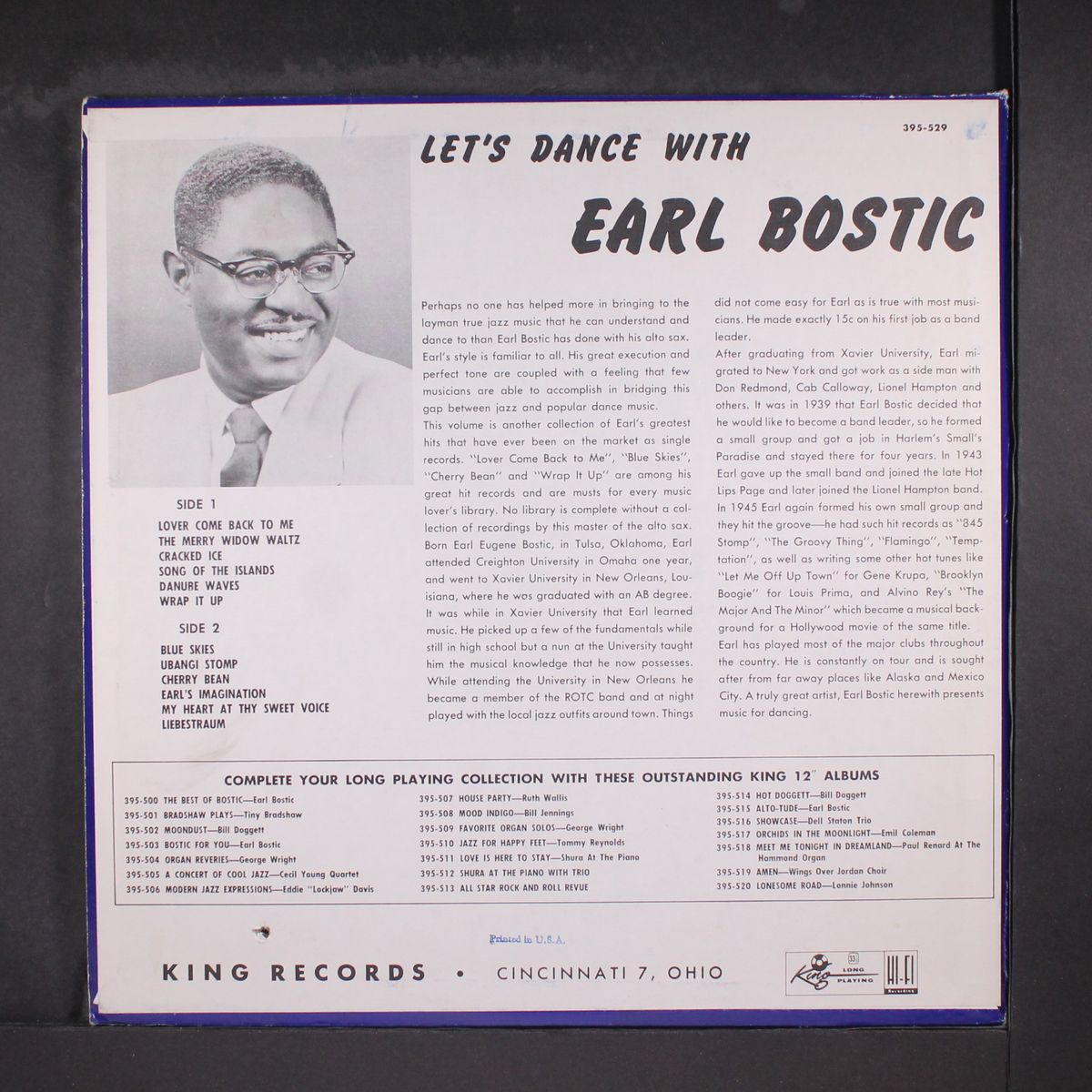 let's dance with by EARL BOSTIC