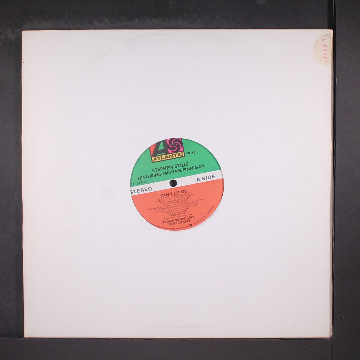 can't let go / same by STEPHEN STILLS