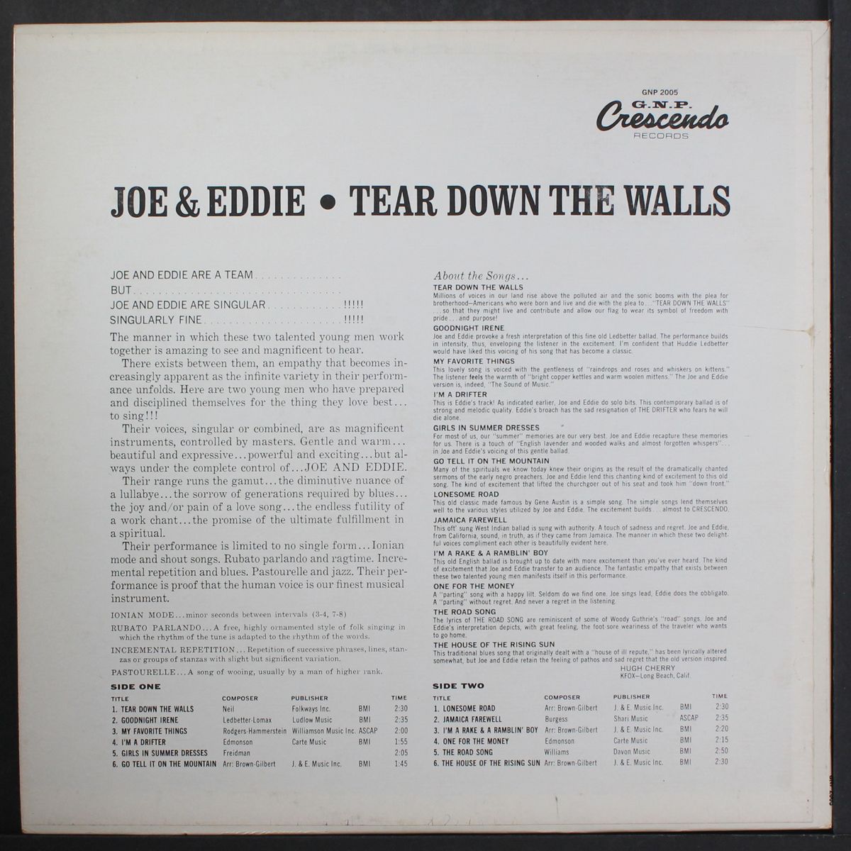 tear down the walls! by JOE & EDDIE