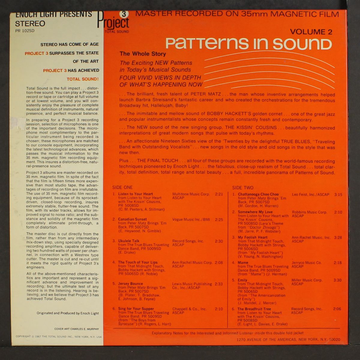 patterns in sound, vol. 2 by ENOCH LIGHT