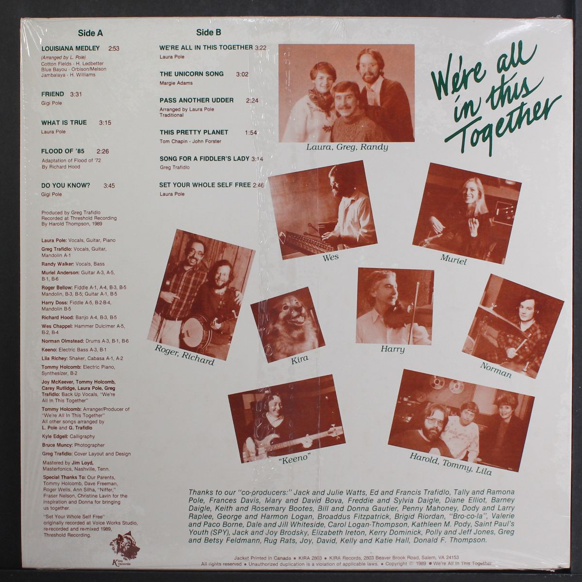 we're all in this together by LAURA POLE, GREG TRAFIDLO & FRIENDS