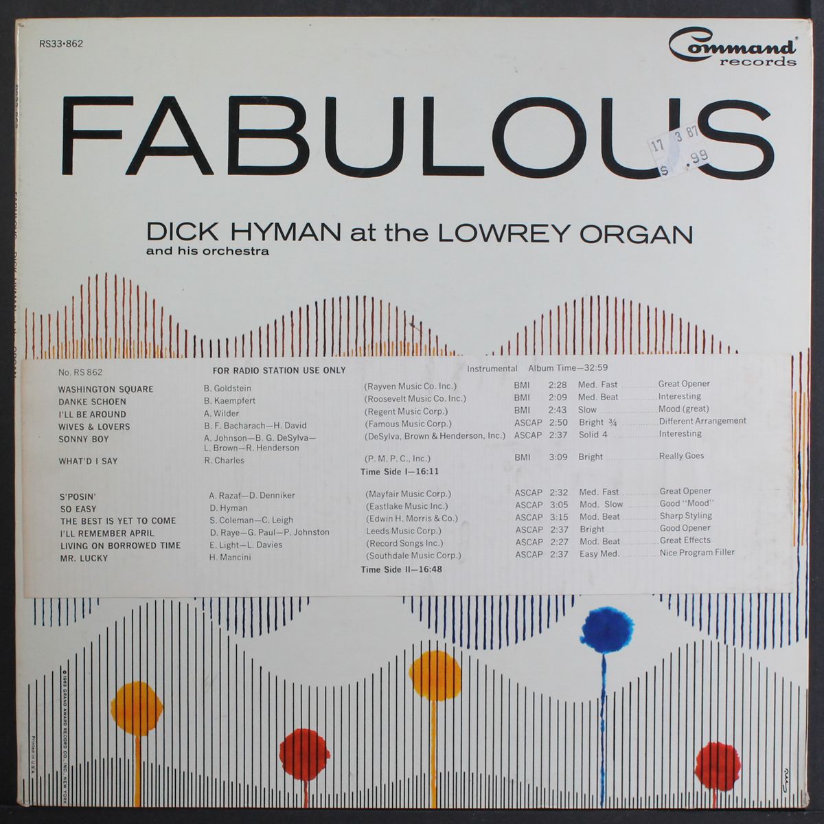 fabulous by DICK HYMAN