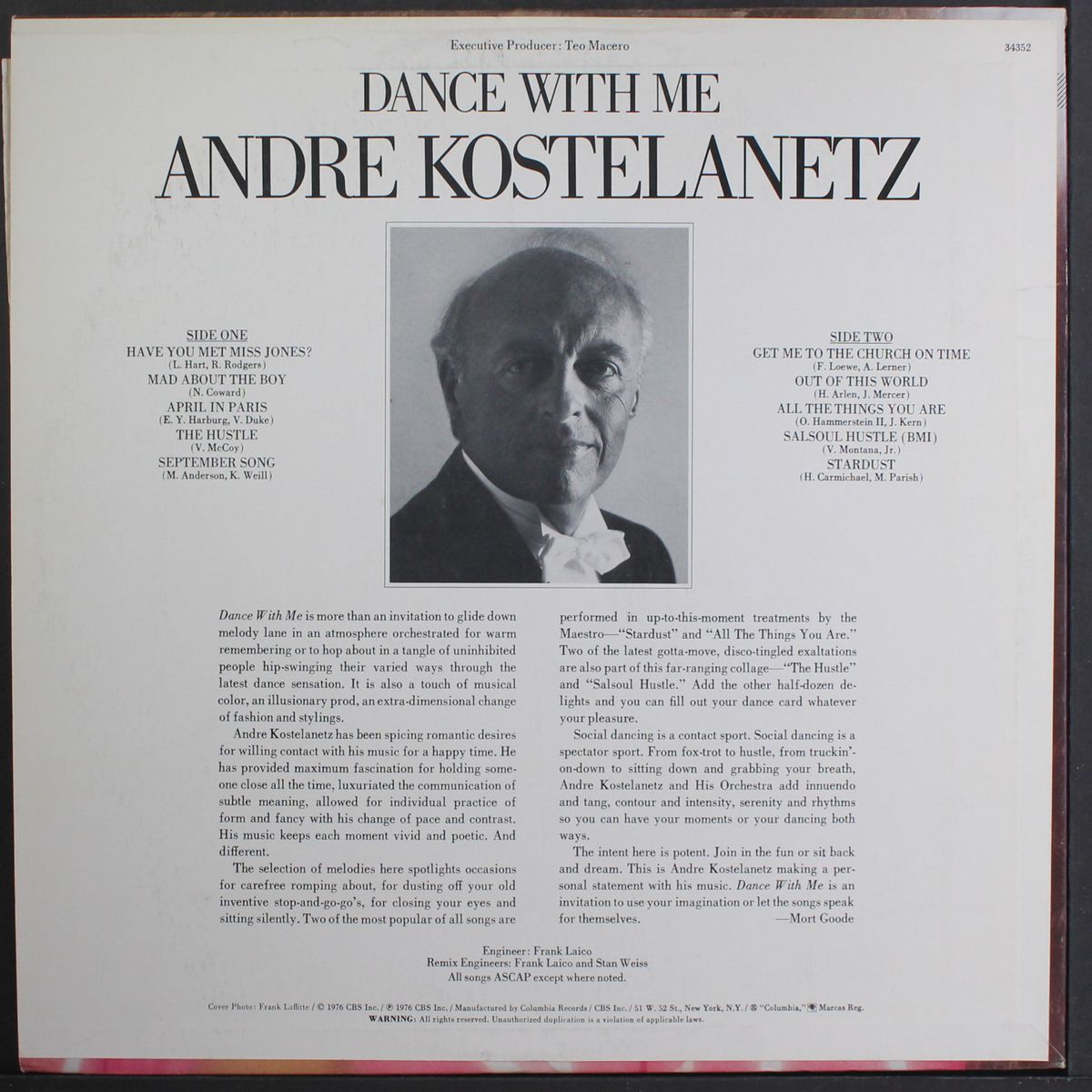 dance with me by ANDRE KOSTELANETZ