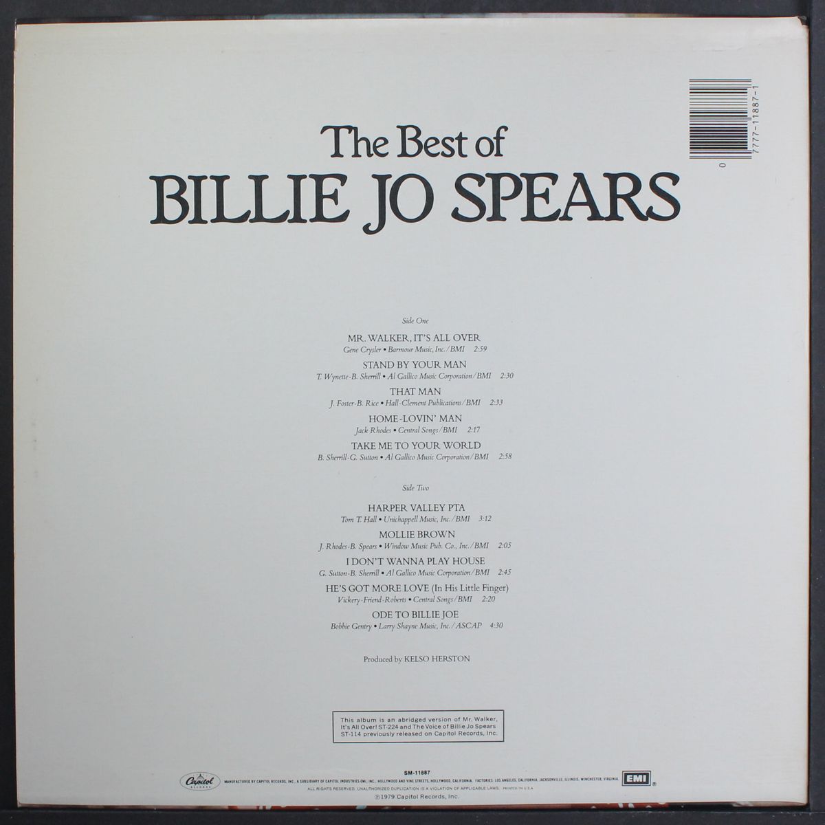 best of by BILLIE JO SPEARS