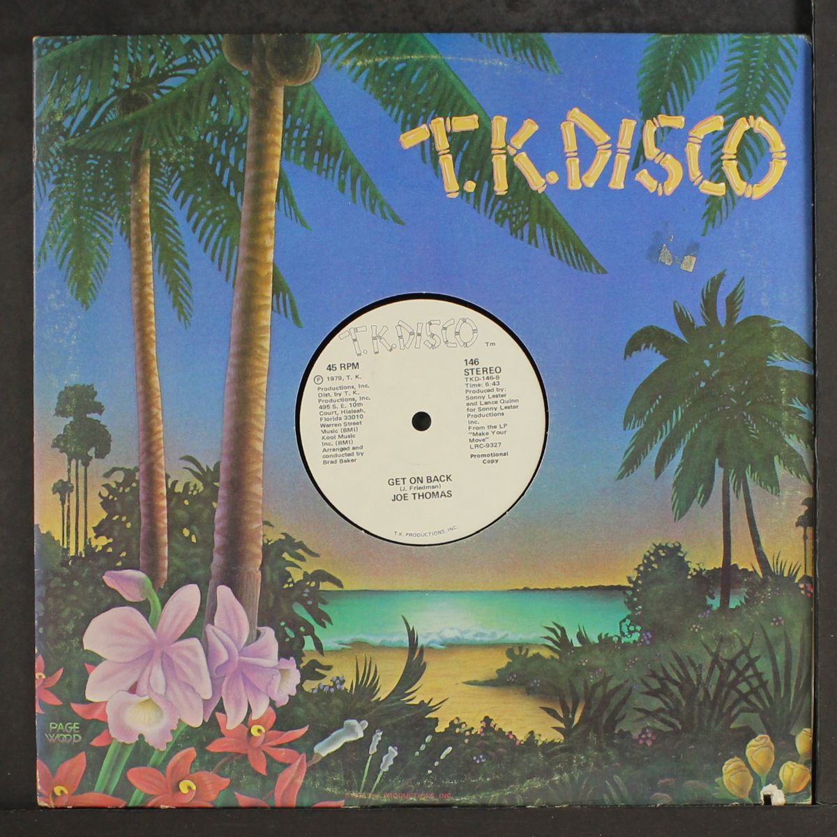 make your move / get on back by JOE THOMAS