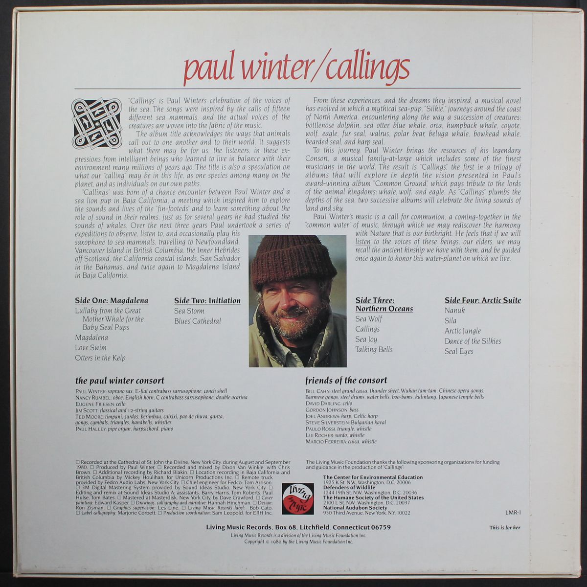 callings by PAUL WINTER