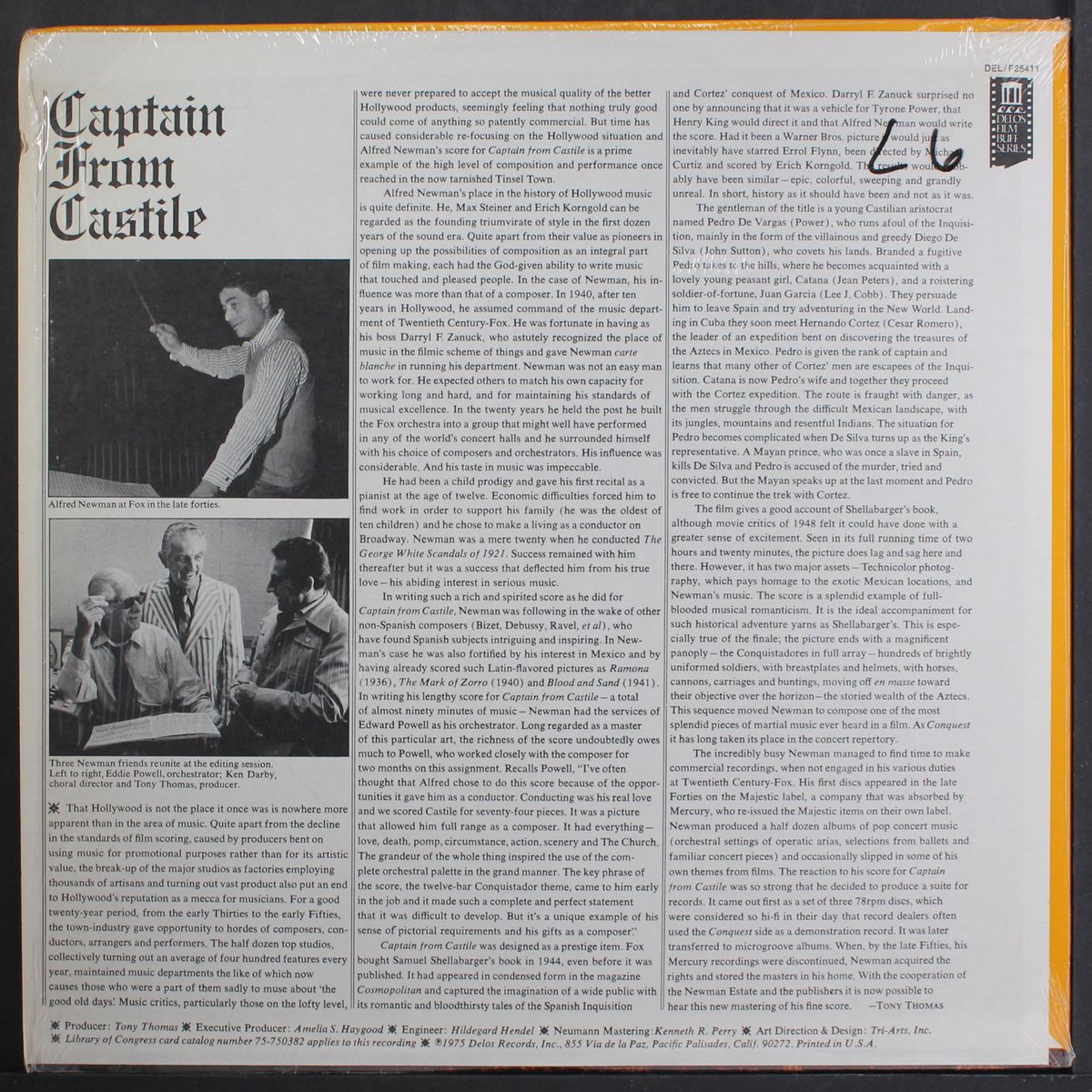 captain from castile by SOUNDTRACK