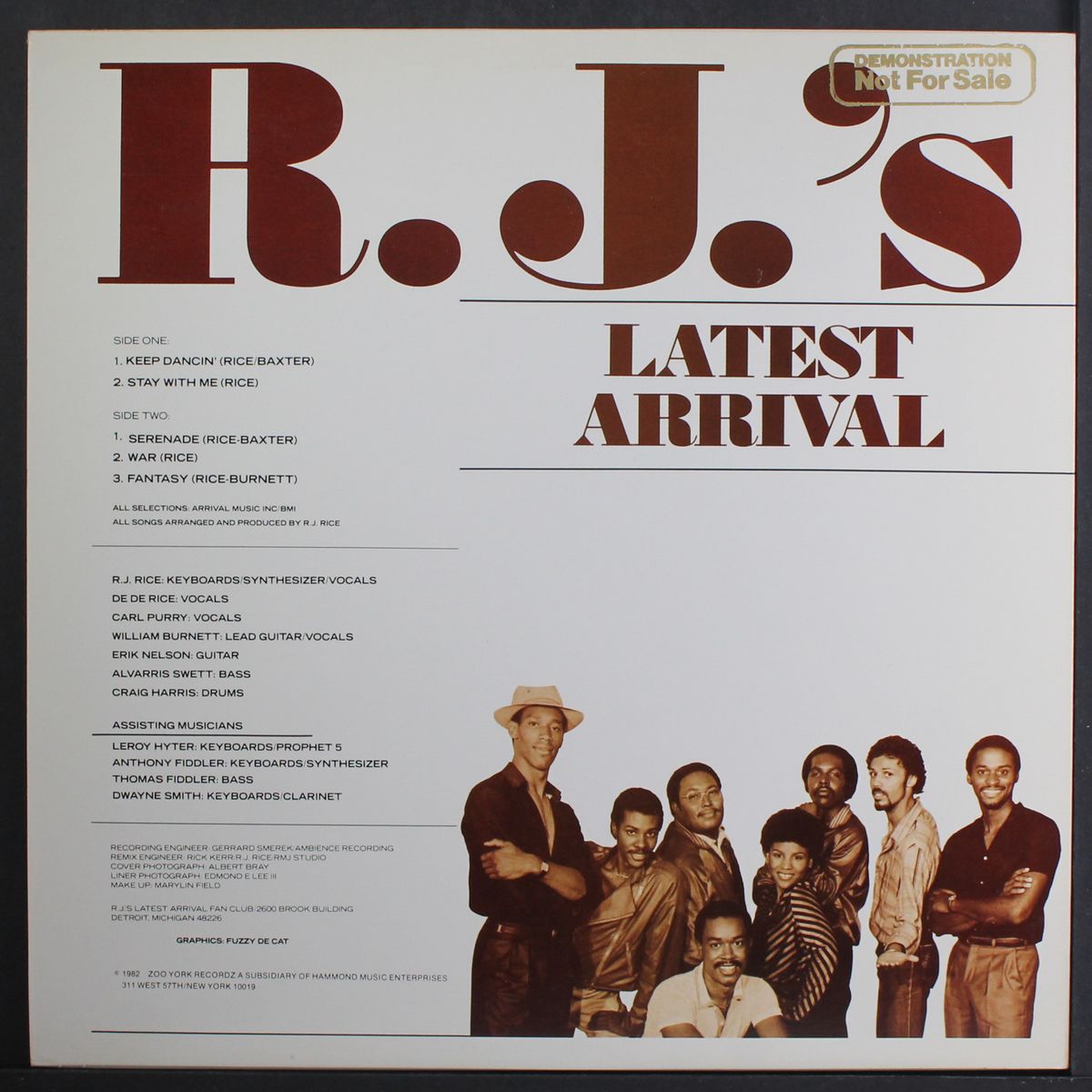 r.j.'s latest arrival by R.J.'S LATEST ARRIVAL