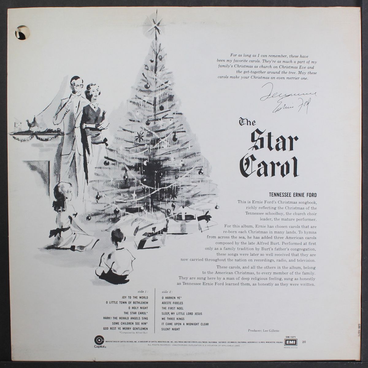 the star carol by TENNESSEE ERNIE FORD