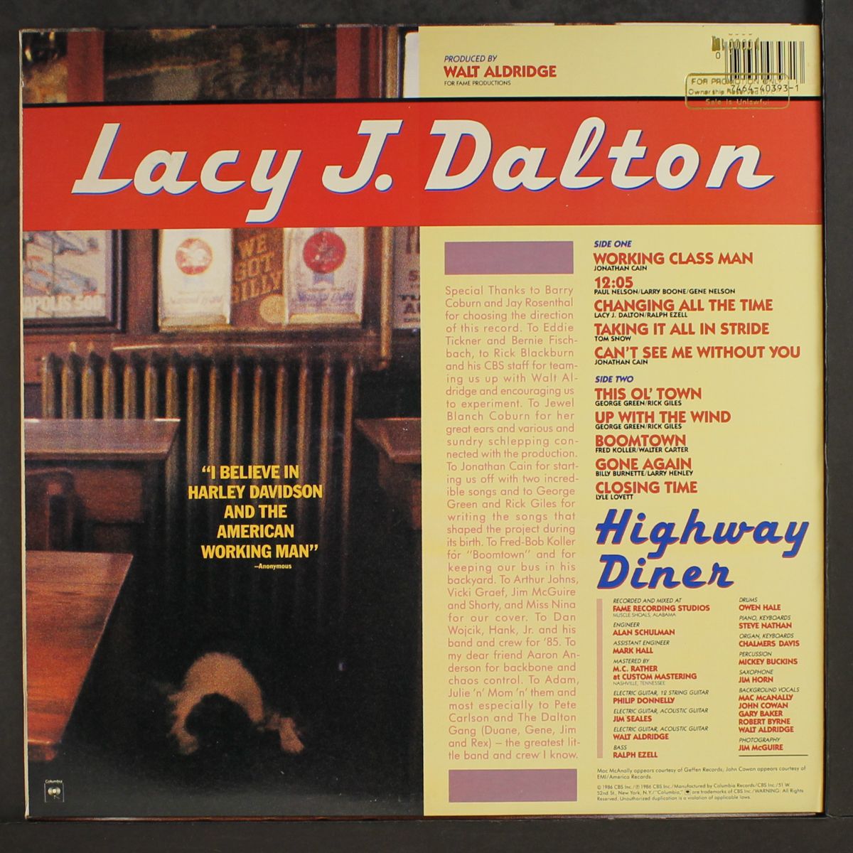 highway diner by LACY J. DALTON