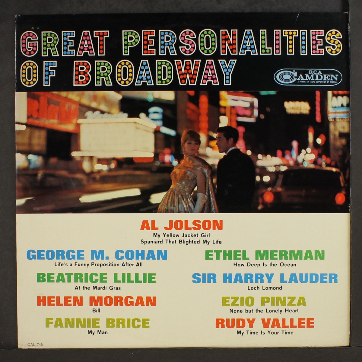 great personalities of broadway by VARIOUS