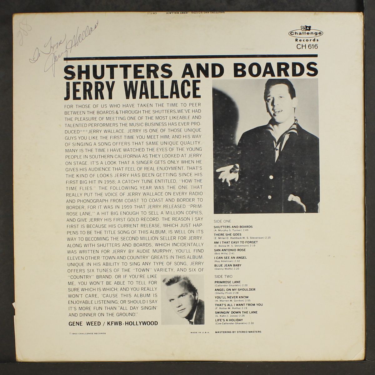 shutters and boards by JERRY WALLACE