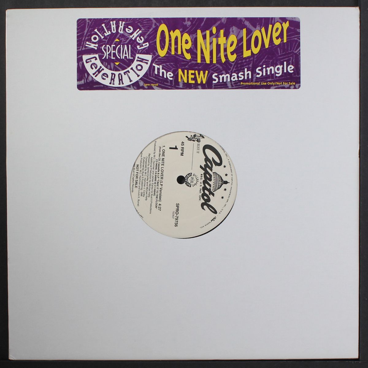 one nite lover by SPECIAL GENERATION