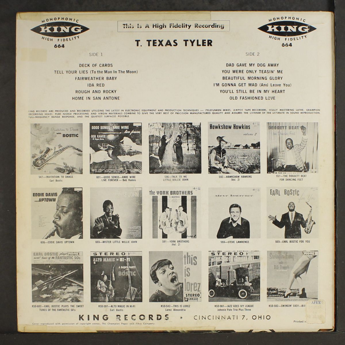 t. texas tyler by T. TEXAS TYLER