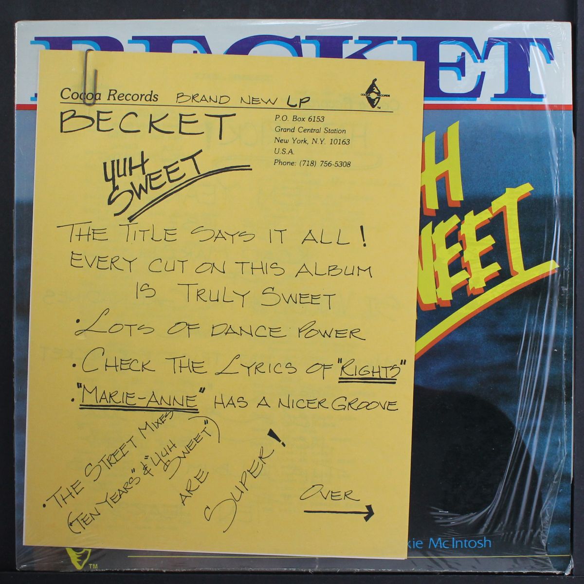 yuh sweet by BECKET