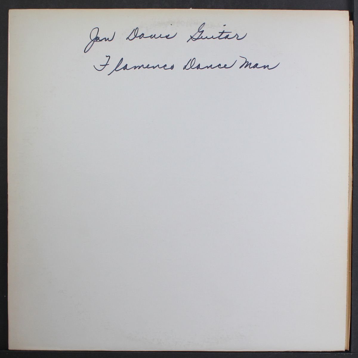 flamenco dance man / bolero by JAN DAVIS GUITAR