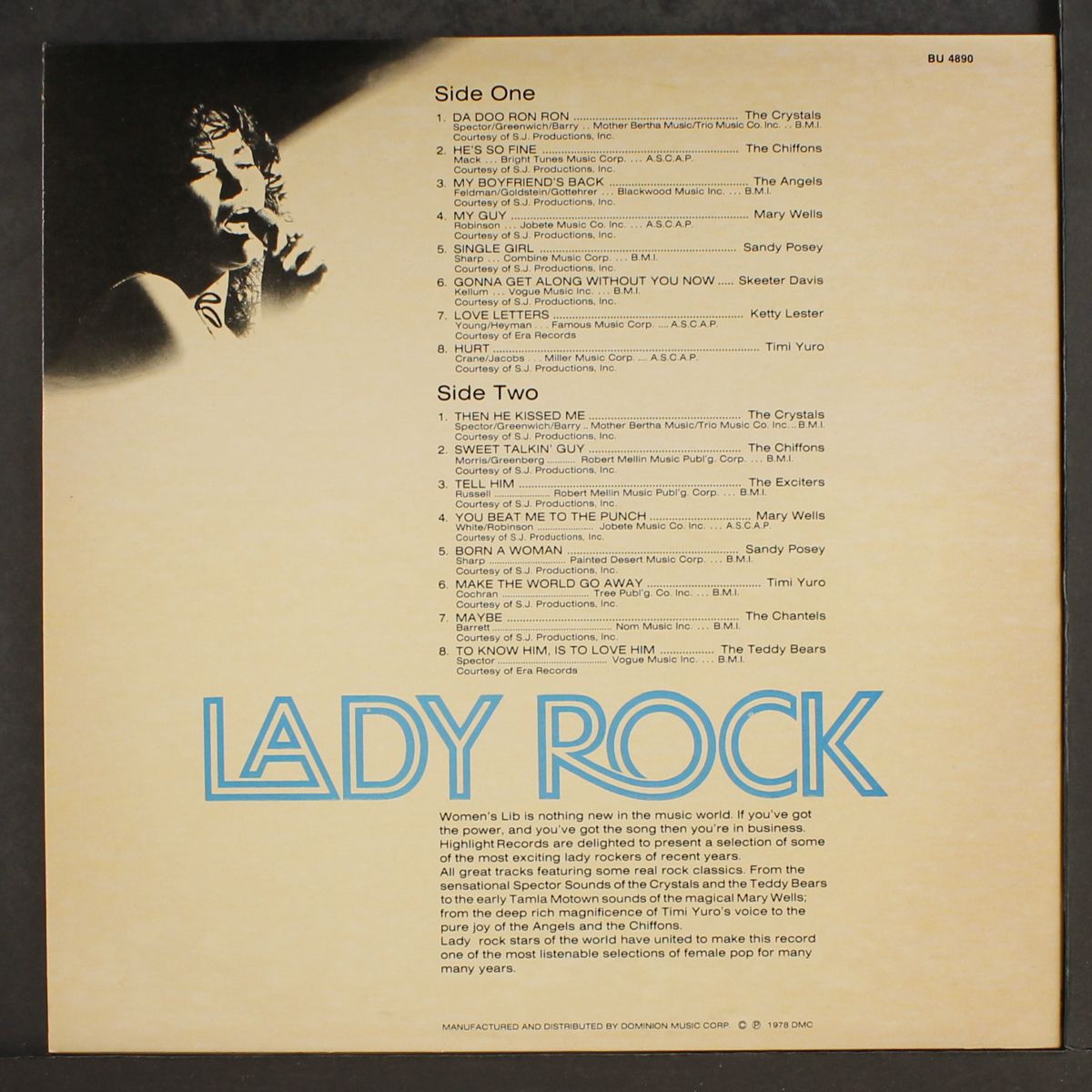 lady rock by VARIOUS