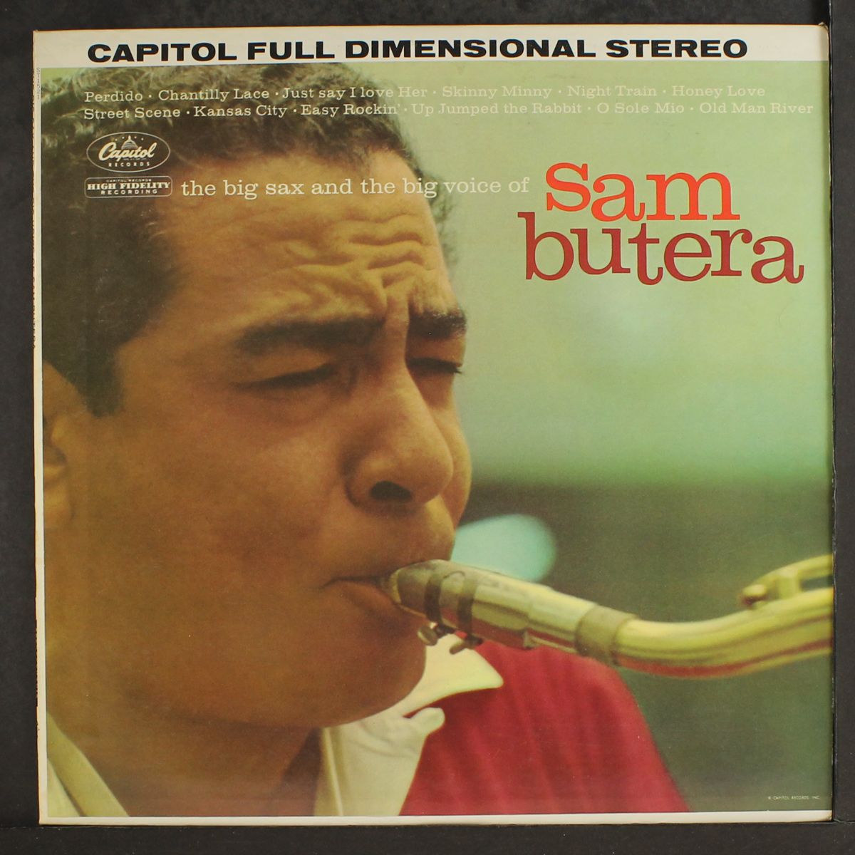 the big sax and the big voice of by SAM BUTERA