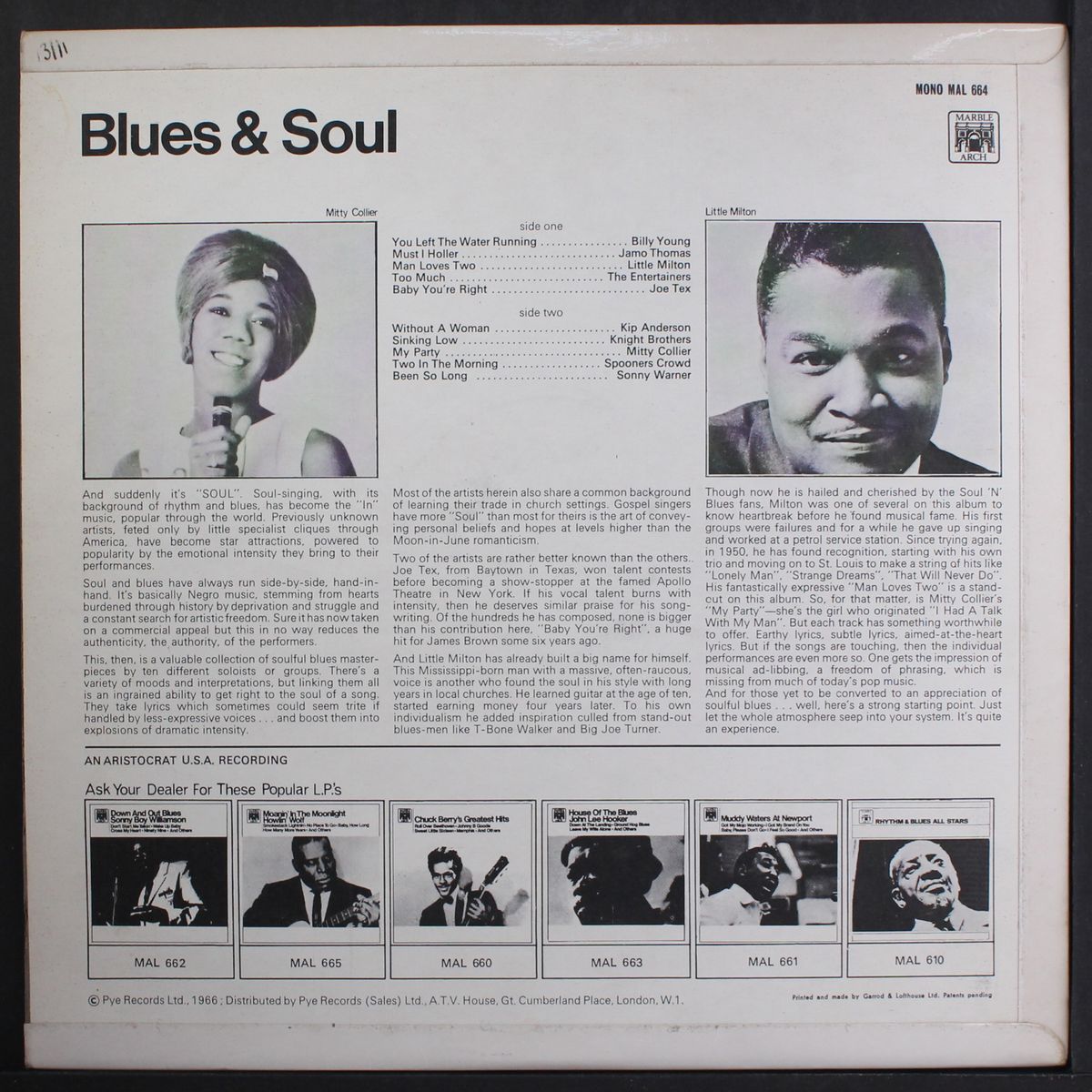 blues & soul by VARIOUS