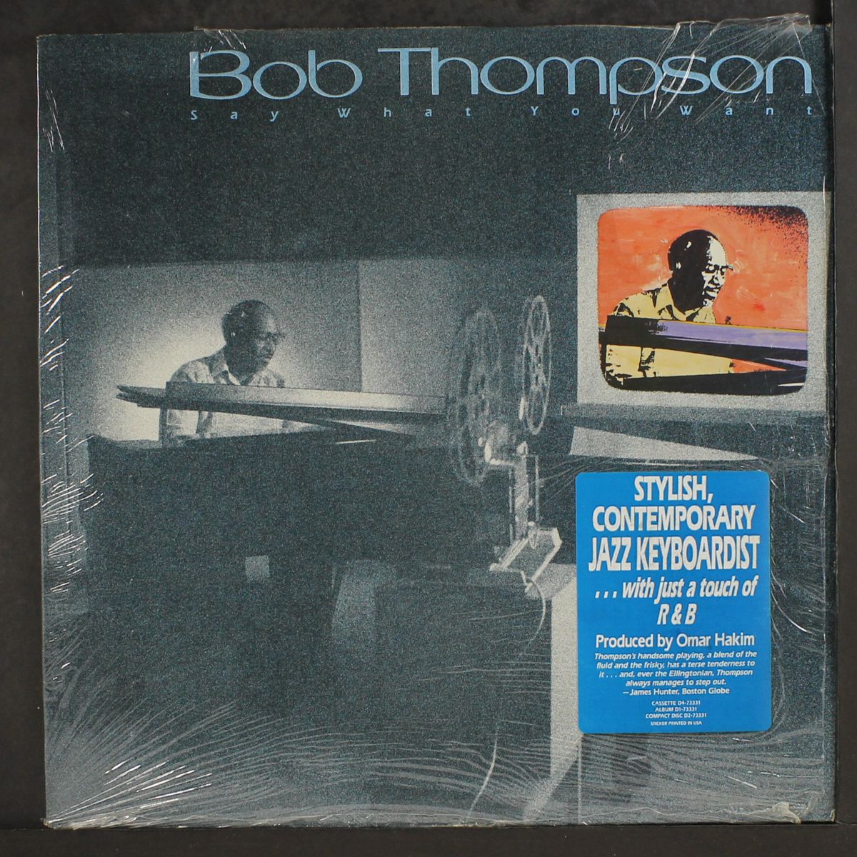 say what you want by BOB THOMPSON
