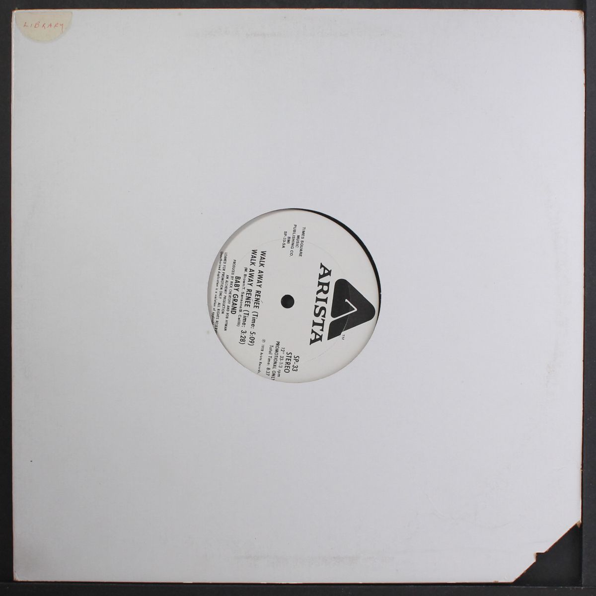 walk away renee by BABY GRAND