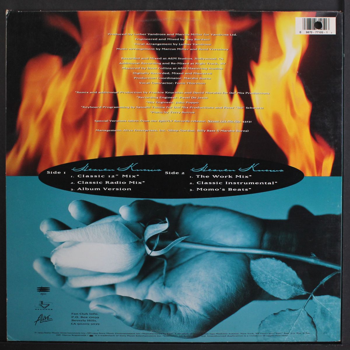 heaven knows by LUTHER VANDROSS