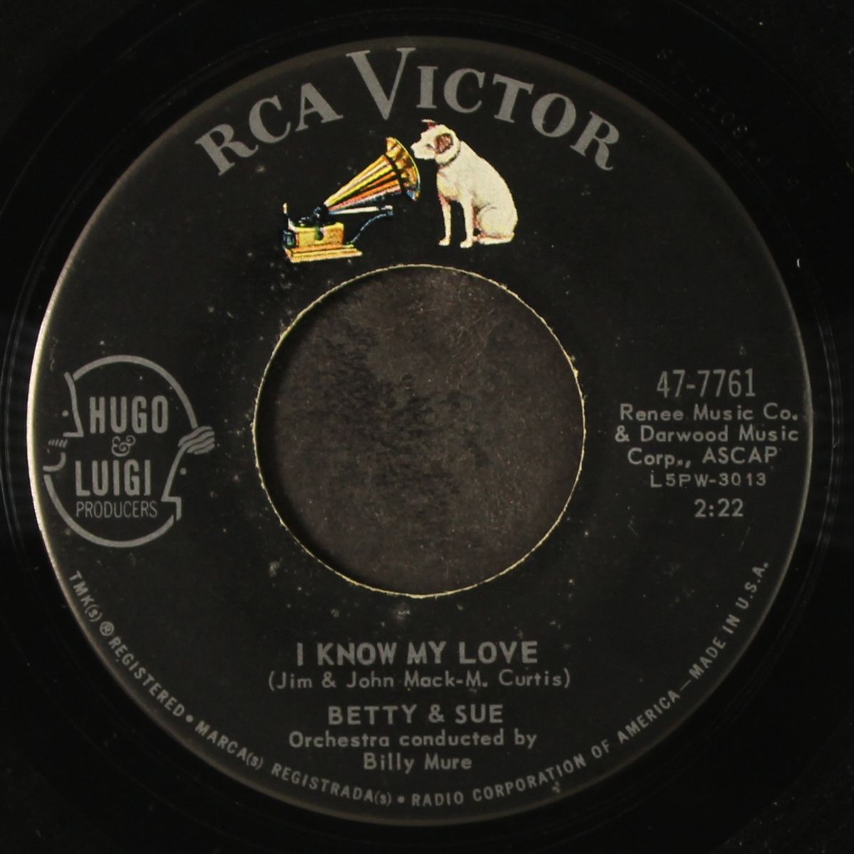 eeney meany miney mo / i know my love by BETTY & SUE