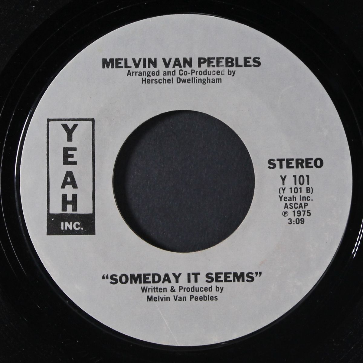 someday it seems / don't play us cheap by MELVIN VAN PEEBLES