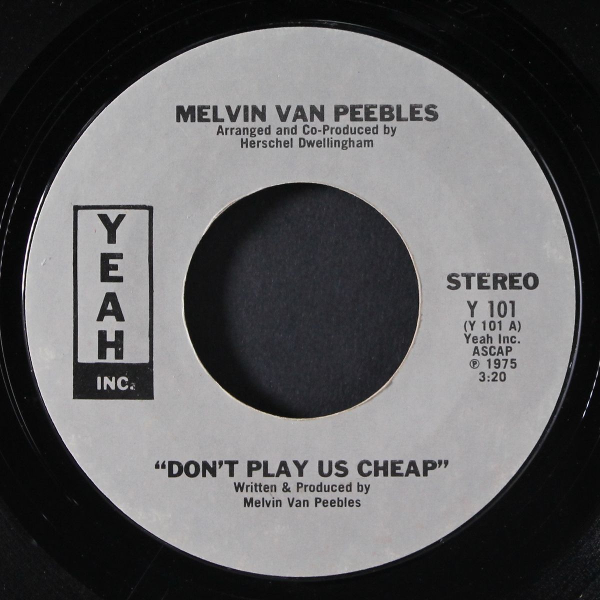 someday it seems / don't play us cheap by MELVIN VAN PEEBLES