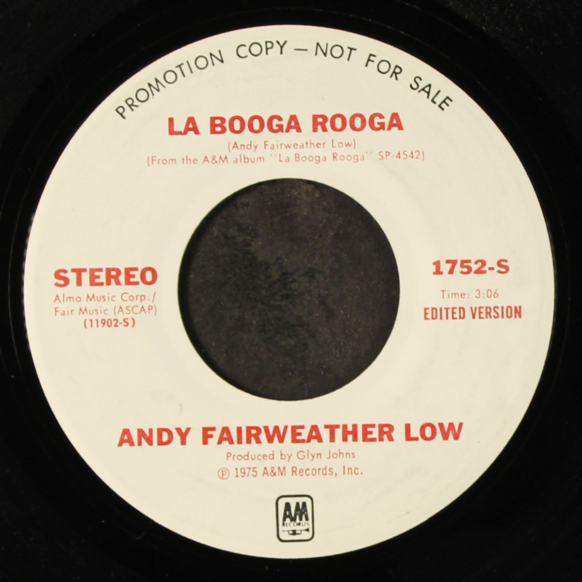 la booga rooga / mono by ANDY FAIRWEATHER LOW