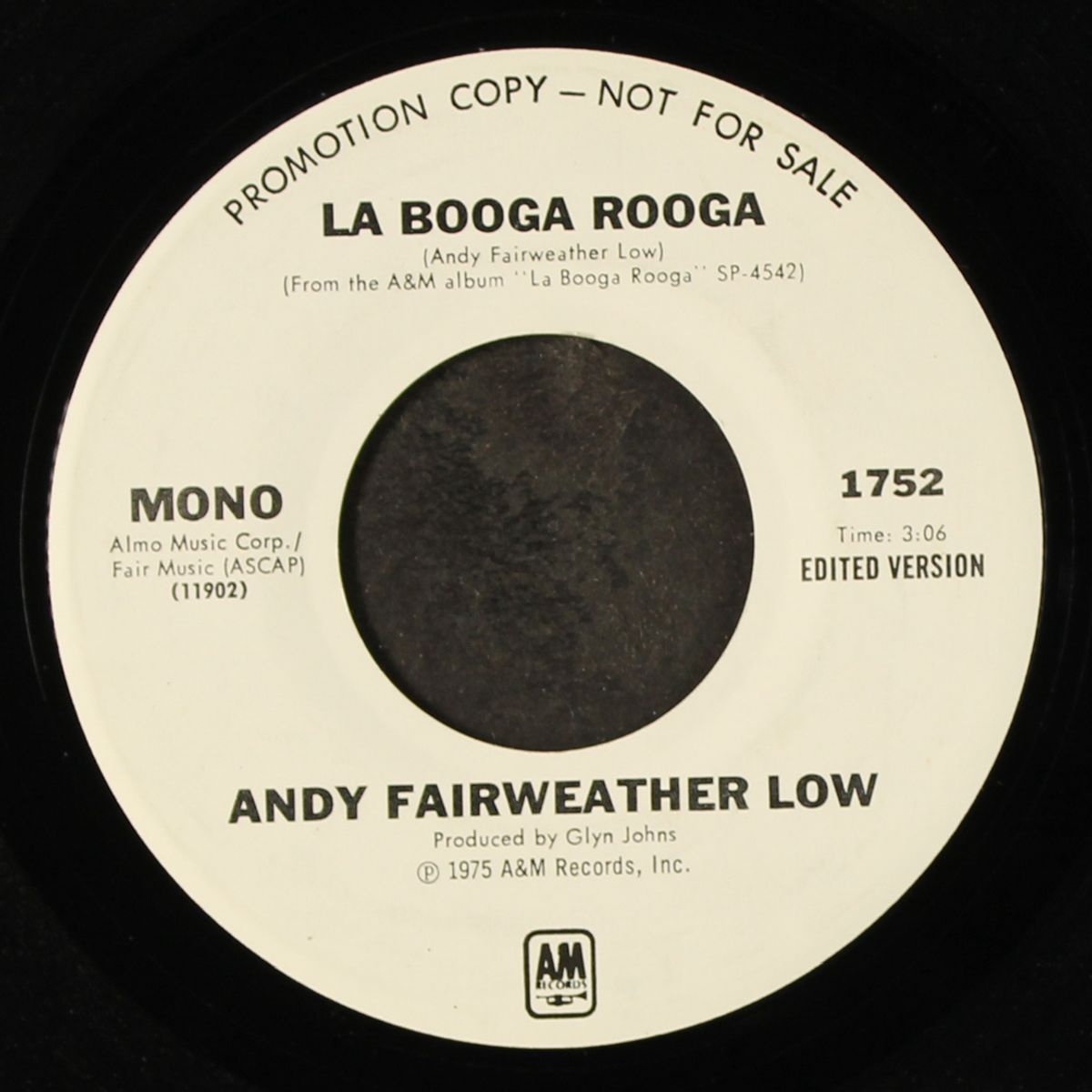 la booga rooga / mono by ANDY FAIRWEATHER LOW