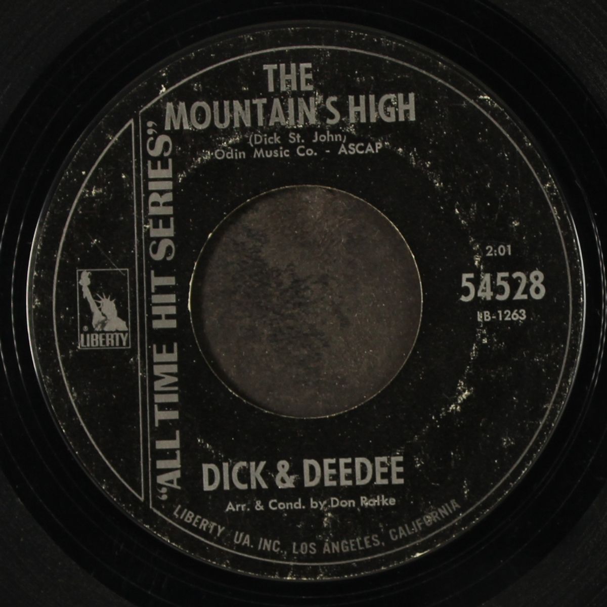 the mountain's high / tell me by DICK & DEEDEE
