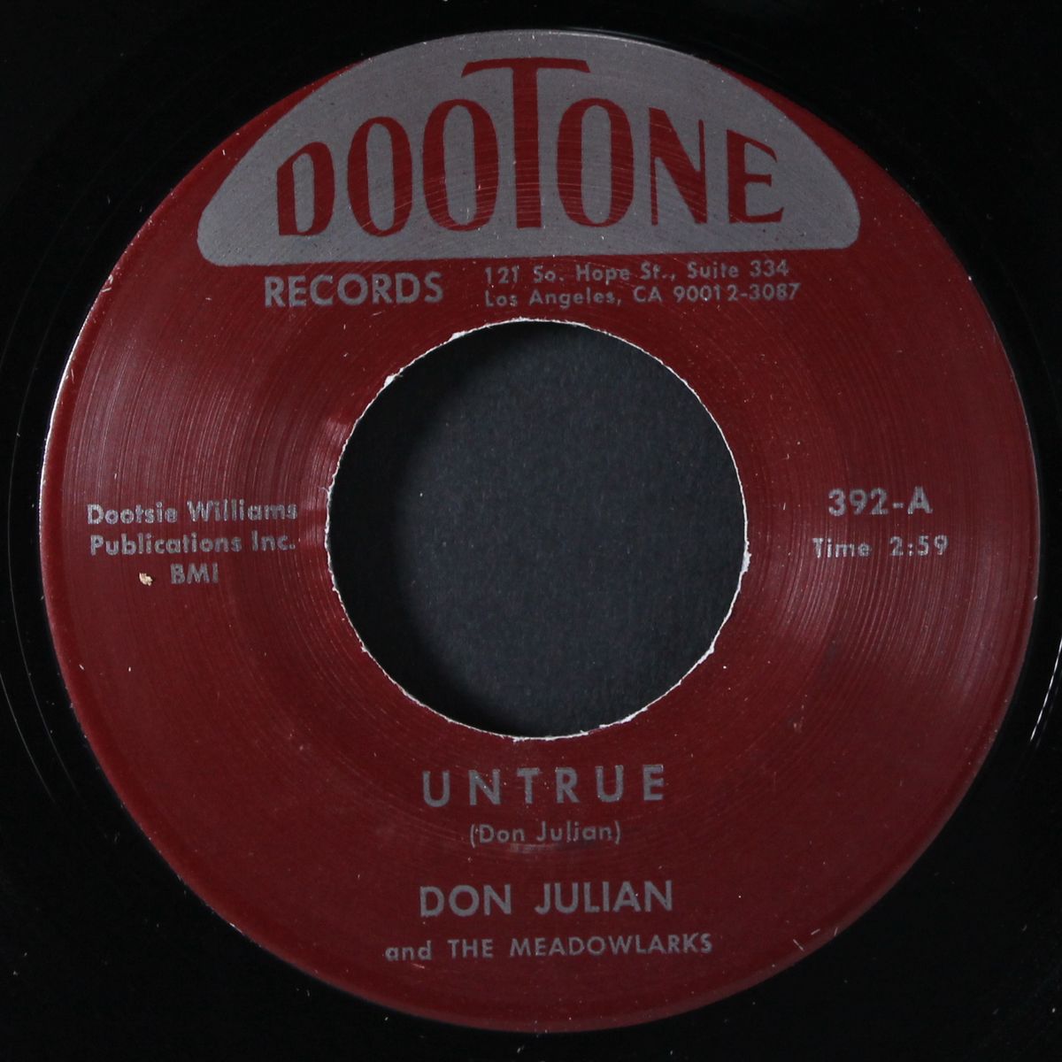 untrue / double dealing baby by MEADOWLARKS / SOUVENIRS