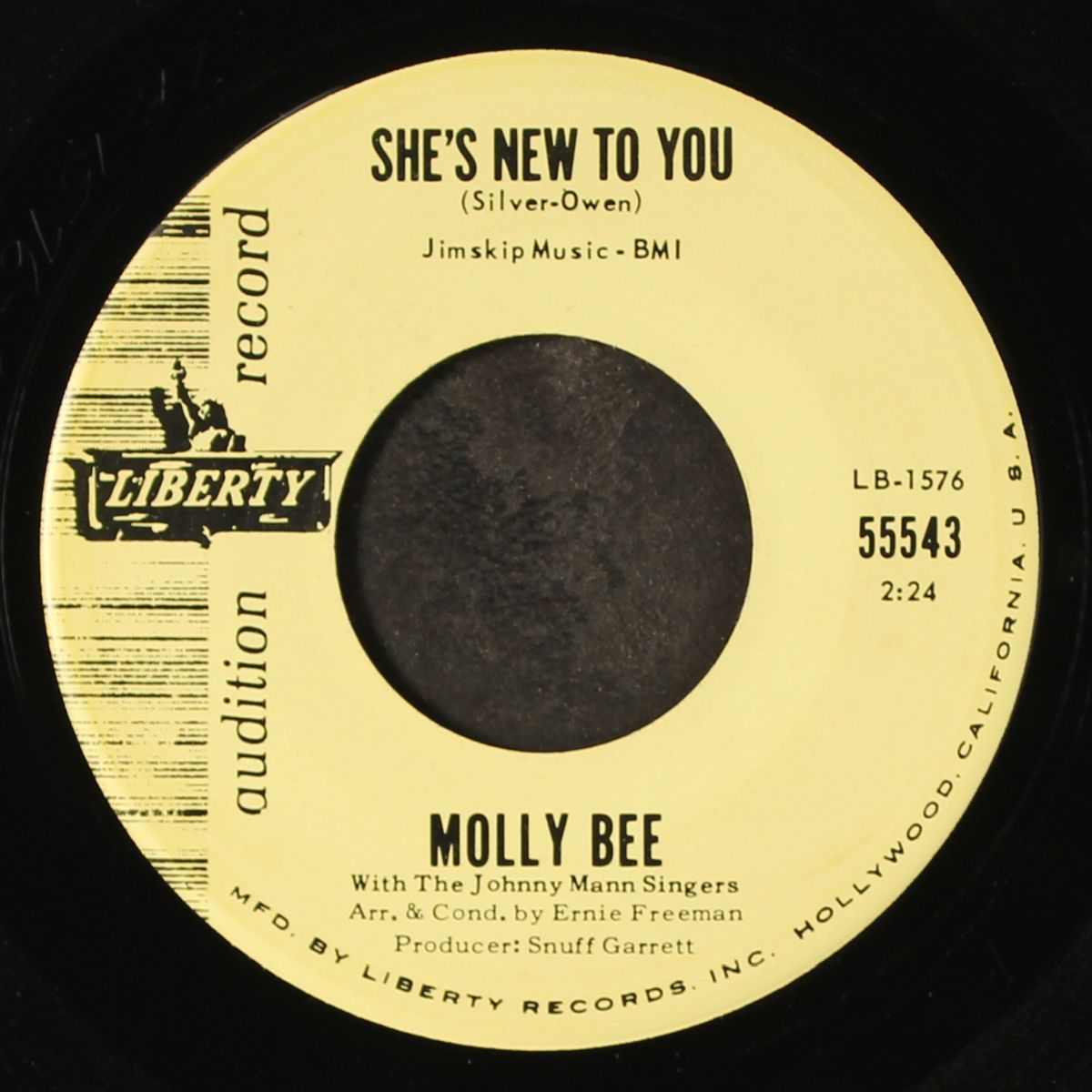 she's new to you / all my love all my life by MOLLY BEE