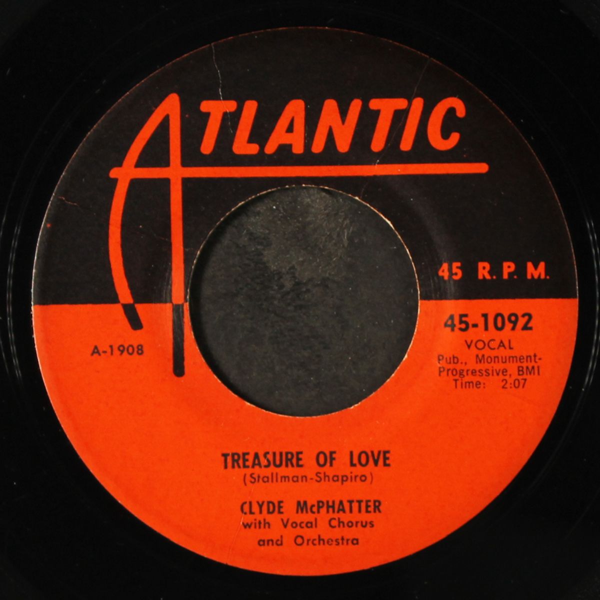 treasure of love / when you're sincere by CLYDE MCPHATTER