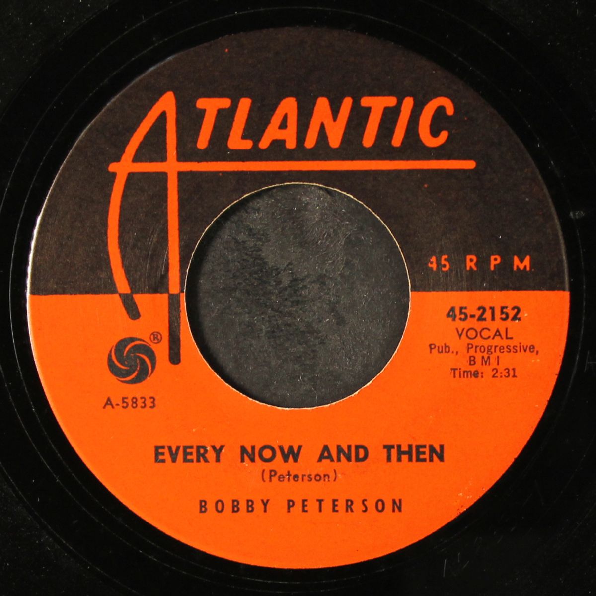 tell me what you gonna do / every now and then by BOBBY PETERSON