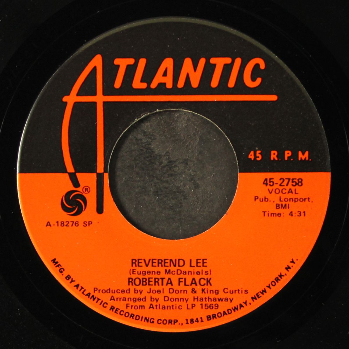 reverend lee / business goes as usual by ROBERTA FLACK