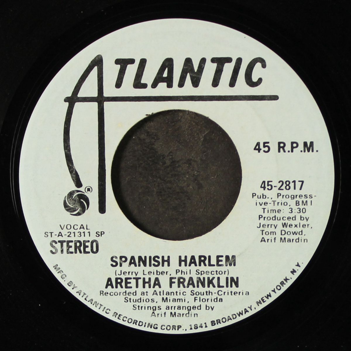 spanish harlem by ARETHA FRANKLIN