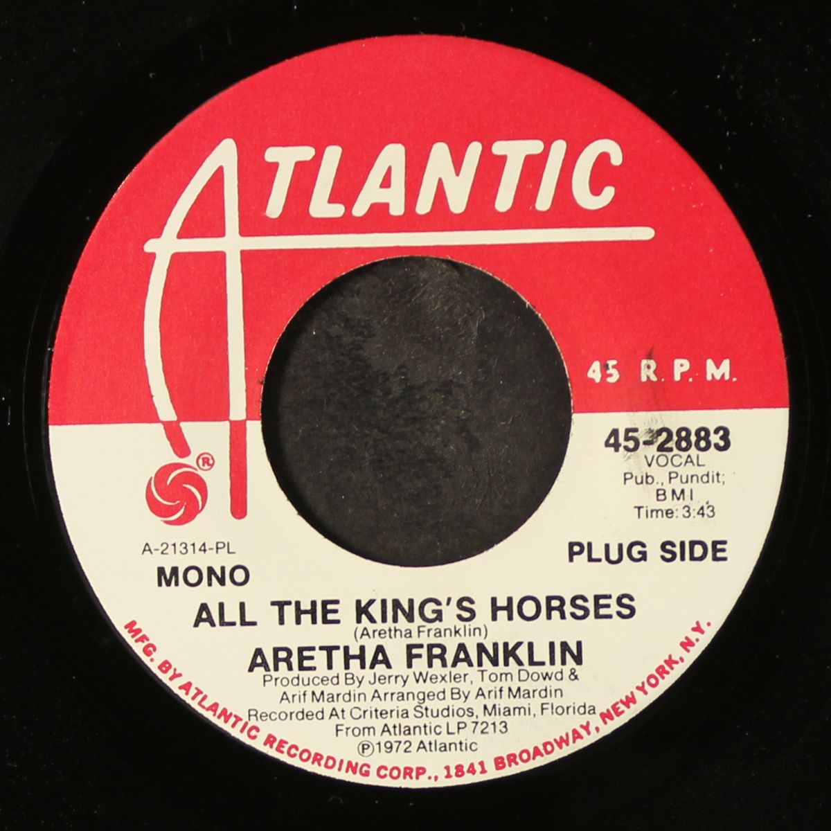 all the king's horses by ARETHA FRANKLIN