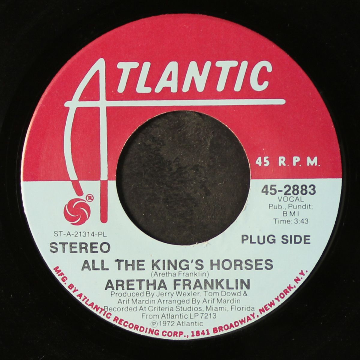 all the king's horses by ARETHA FRANKLIN
