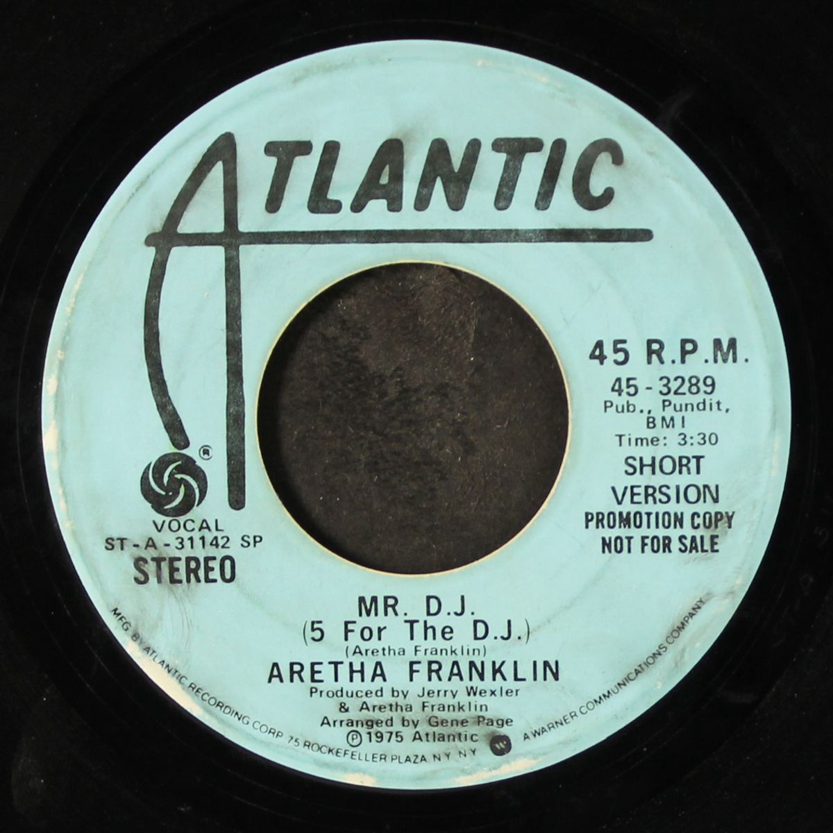 mr. d.j. by ARETHA FRANKLIN
